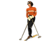 Skier - Zdarma animovaný GIF