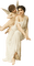 woman with angel - бесплатно png анимированный гифка