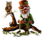 st.Patrick leprechaun by nataliplus - Animovaný GIF zadarmo