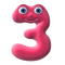 Numberjacks 3 - безплатен png анимиран GIF