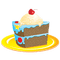 Kaz_Creations Party Birthday Cakes - zadarmo png animovaný GIF