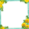 frame cadre flowers - kostenlos png Animiertes GIF
