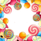 candy frame by nataliplus - бесплатно png анимированный гифка