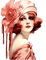 Femme rétro - bezmaksas png animēts GIF