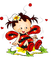 ladybug - png gratuito GIF animata