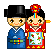 Asian Couple - 無料のアニメーション GIF アニメーションGIF