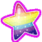 rainbow star - 免费动画 GIF 动画 GIF