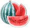 soave deco summer fruit watermelon scrap  pink - PNG gratuit GIF animé