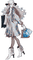 soave woman fashion shopping blue brown - 免费PNG 动画 GIF