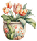 flowers, tulips, spring, tulipes, printemps - gratis png animeret GIF
