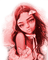 Y.A.M._Fantasy anime girl red - ingyenes png animált GIF