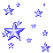 blue stars animated gif