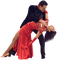 couple danseurs - Free PNG Animated GIF