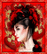 femme en rouge - Бесплатный анимированный гифка анимированный гифка