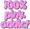 100% pink addict - Zdarma animovaný GIF animovaný GIF