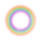 rainbow halo - GIF animé gratuit