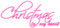 Christmas in my heart.Text.Pink - bezmaksas png animēts GIF