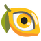 Emoji Kitchen lemon eyeball - darmowe png animowany gif