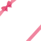 frame pink bow deco cadre pink - PNG gratuit GIF animé