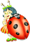 soave deco girl ladybug - фрее пнг анимирани ГИФ
