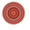 Red circle mandala.♥ - gratis png animeret GIF