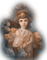 fantasy woman art girl  mermaid orange brown - 免费PNG 动画 GIF