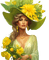 loly33 femme fleur printemps - бесплатно png анимированный гифка