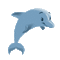 dolphin delphin dauphin sea - GIF animé gratuit GIF animé