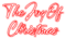 The Joy Of Christmas.Text.Red - KittyKatLuv65 - ilmainen png animoitu GIF