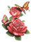 vintage flowers - darmowe png animowany gif
