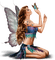 Butterfly. Woman. Butterfly woman. Fantasy. Leila - png gratis GIF animasi