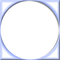 soave frame circle transparent blue white - PNG gratuit GIF animé