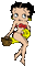 Betty Boop - Ingyenes animált GIF animált GIF