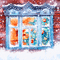 soave background animated winter christmas vintage - 免费动画 GIF 动画 GIF