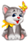 cat by nataliplus - бесплатно png анимированный гифка