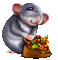 mouse by nataliplus - GIF animé gratuit GIF animé