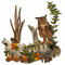 autumn owl trunk kikkapink deco png - PNG gratuit GIF animé