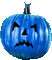 Jack O Lantern.Blue.Animated - KittyKatLuv65 - Free animated GIF Animated GIF