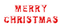Merry Christmas text - gratis png animerad GIF