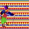 multicolore image encre effet cadre néon cirque pitre rayures bon anniversaire carnaval vert deco edited by me - png grátis Gif Animado