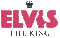 soave text animated Elvis Presley pink black - GIF animé gratuit GIF animé