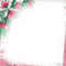 soave frame vintage flowers bow vintage pink green - Free PNG Animated GIF