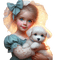 loly33 enfant chien - zdarma png animovaný GIF