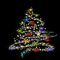 Christmas tree - GIF animé gratuit GIF animé
