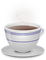 Kaz_Creations Coffee Tea Cup Saucer - gratis png animerad GIF