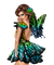 Butterfly dress bp - png gratuito GIF animata
