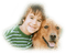 patymirabelle enfant, chien - PNG gratuit GIF animé