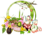 Paques Frame et poussins - 無料png アニメーションGIF