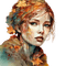 loly33 femme automne - png gratis GIF animasi
