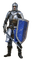 Kaz_Creations Medieval Knight - zadarmo png animovaný GIF